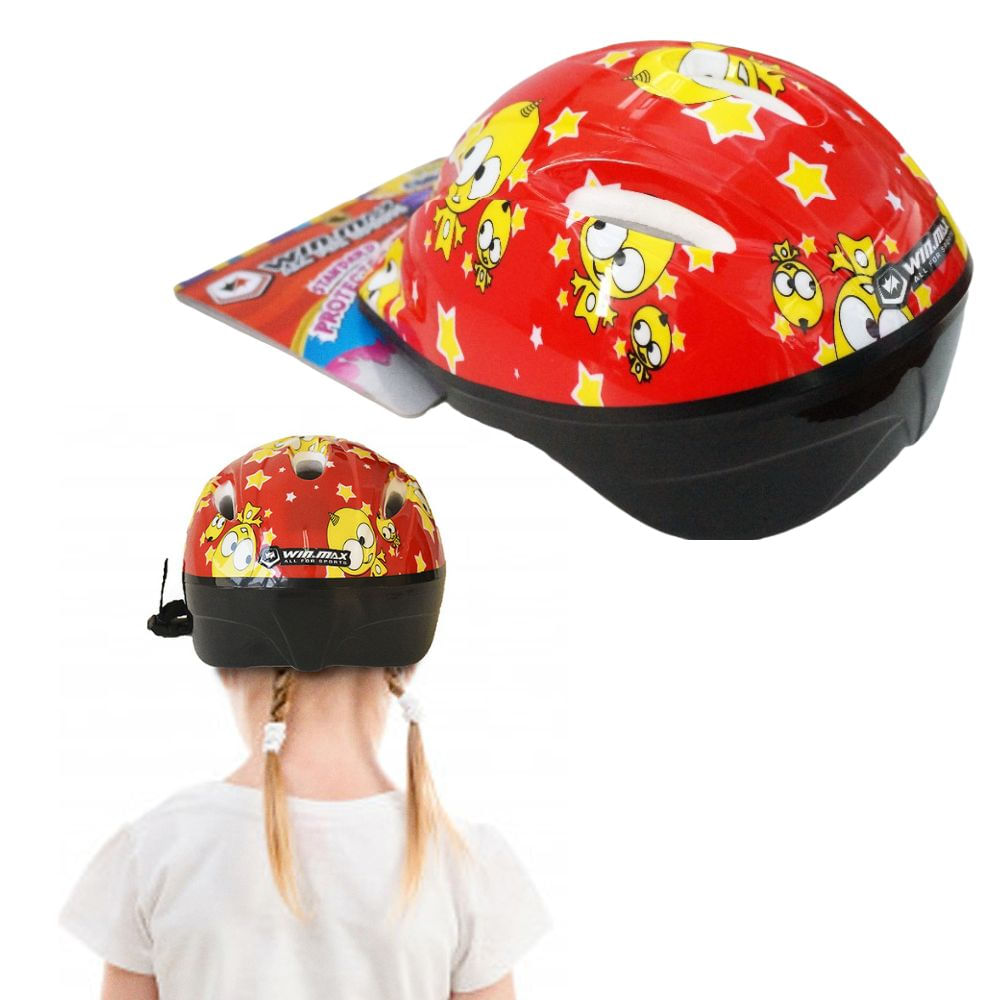 CAPACETE INFANTIL WINMAX VERMELHO WME PARA BICICLETA E PATINS