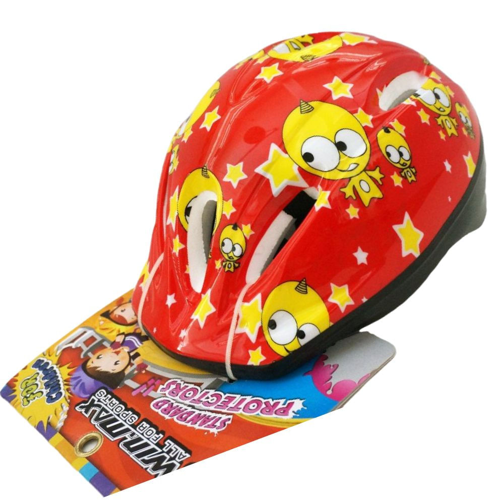 CAPACETE INFANTIL WINMAX VERMELHO WME PARA BICICLETA E PATINS