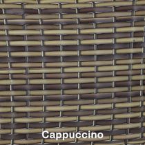 Big Balanço Em Alumínio Com Almofadas Trama Original Capuccino