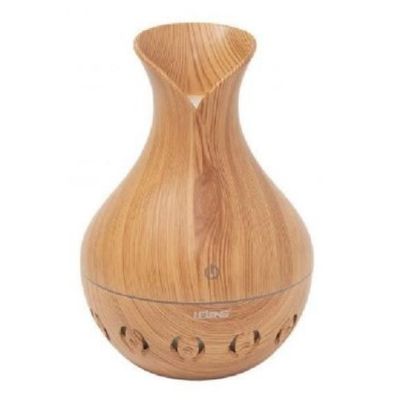 Mini Umidificador Aromatizador Ambientes USB Tipo Madeira