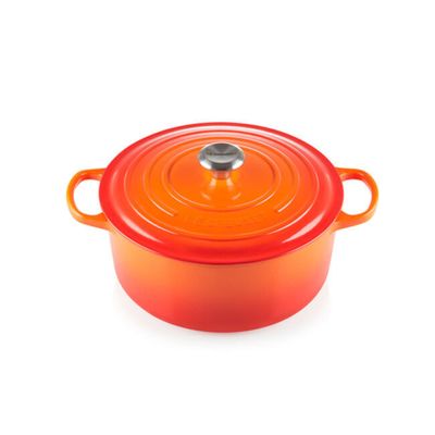PANELA REDONDA LE CREUSET 30CM SIGNATURE - Laranja 211773009