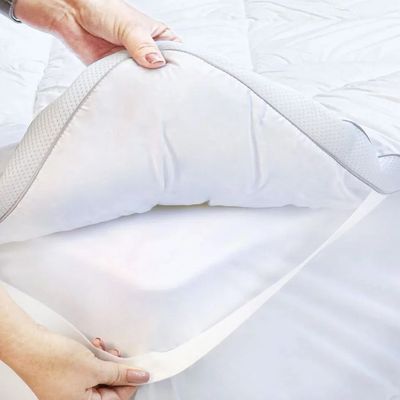 Capa Colchao Pillow Top CASAL Toque Plumas Macio Branco 1un