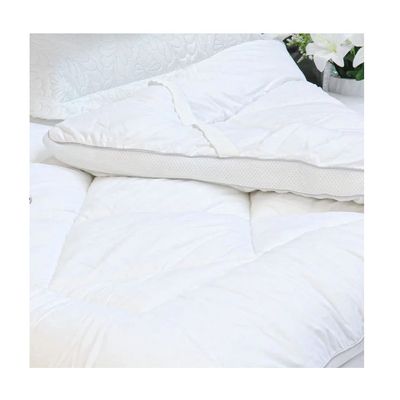 Capa Colchao Pillow Top CASAL Toque Plumas Macio Branco 1un
