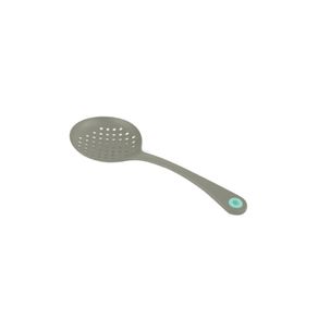 Escumadeira Cinza Nylon Colher Arroz Utensílio Cozinha