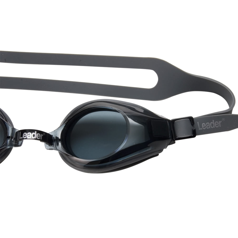 ÓCULOS PARA NATAÇÃO POWER LEADERL D208 CINZA