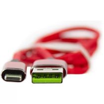 Cabo Usb Nylon Lighting 2.4a 1m