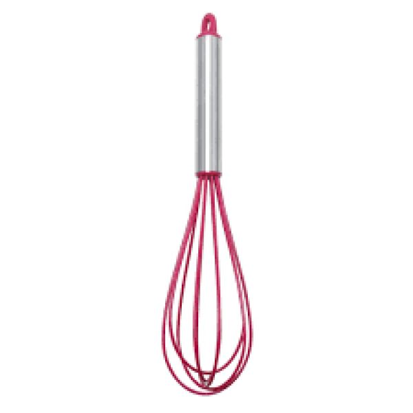 BATEDOR DE OVO SILICONE CABO INOX ELITE
