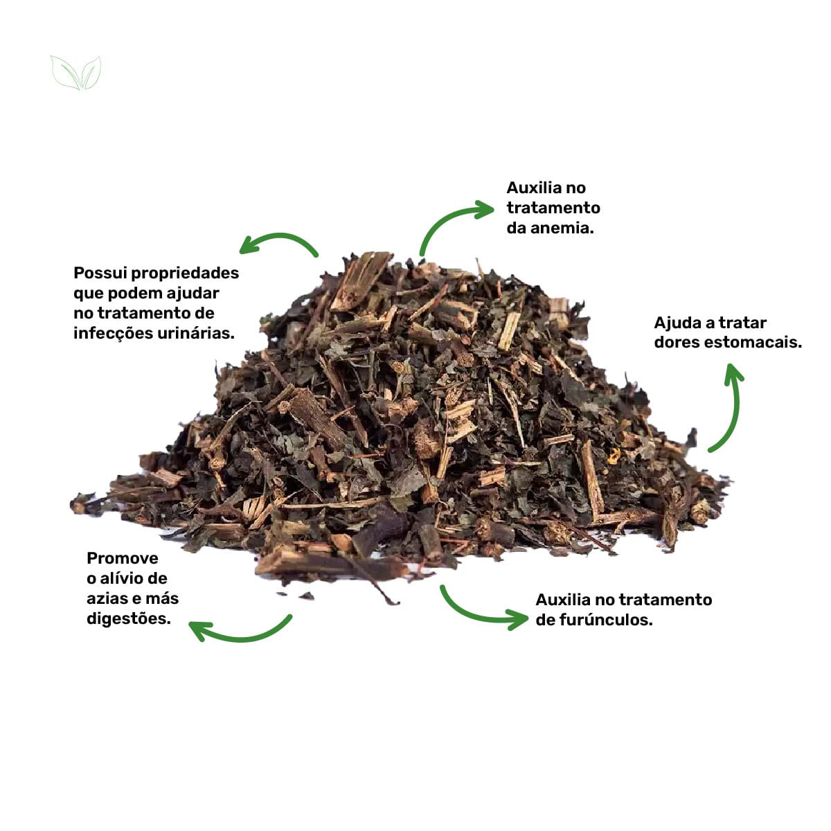 Chá de Pariparoba - Piper Umbellatum L. - 100g