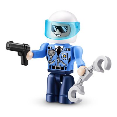 Blocos de Montar Max City Police Chase - 125 peças