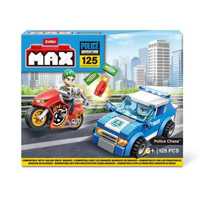 Blocos de Montar Max City Police Chase - 125 peças