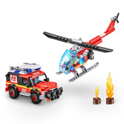 Blocos de Montar Max City Fire Rescue 265 peças