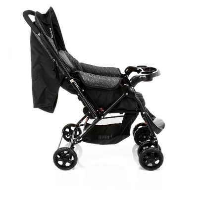 Carrinho de Bebê Reverse Cosco - Preto Rajado