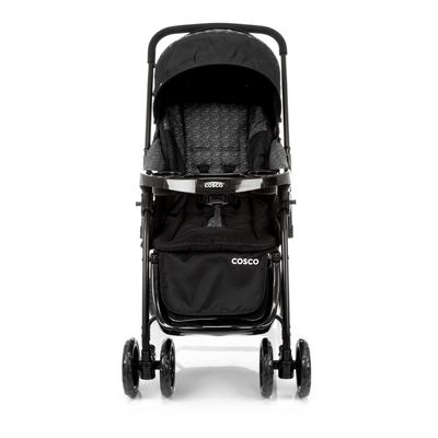 Carrinho de Bebê Reverse Cosco - Preto Rajado