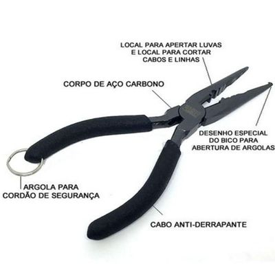 Alicate Marine Sports Multifunção Srp 165