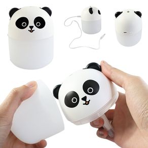 Umidificador de Ambientes de Panda USB 250ml Led RGB