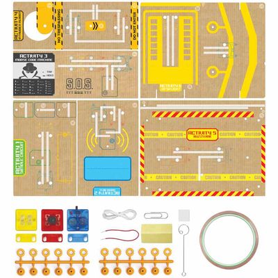 Kit Techcraft - Circuito de Papel - 03429 - 4M