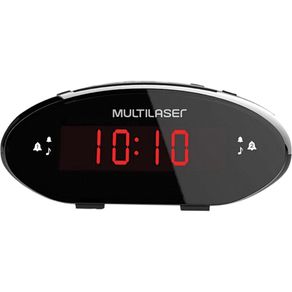 Rádio Relógio FM Multilaser SP352 Menor preço em Rádio Relógio FM Multilaser SP352