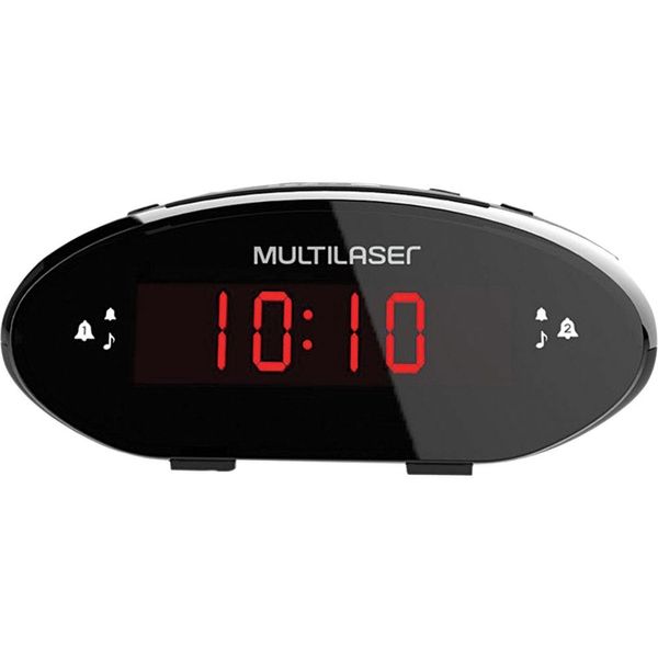 Rádio Relógio FM Multilaser SP352