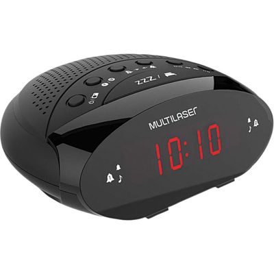 Rádio Relógio FM Multilaser SP352