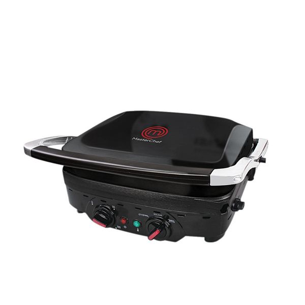 Grill Elétrico MasterChef 180° Premium GR1001P Preto 220V