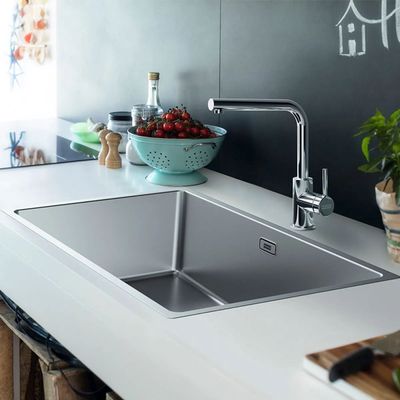 CUBA FRANKE DE EMBUTIR E SOBREPOR EM AÇO INOX LINEA 70 70X40CM 18544