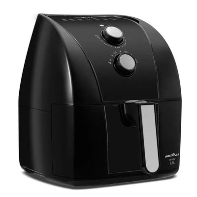 Fritadeira AIR FRYER Britania 5,5L Redstone BFR50 - 63802112 Preto 220 VOLTS