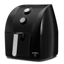 Fritadeira AIR FRYER Britania 5,5L Redstone BFR50 - 63801112 Preto 110 VOLTS