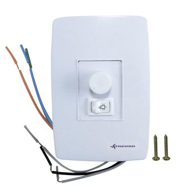 Ventilador De Teto Treviso Infinit Cromado Bivolt