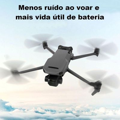 2 Pares de Hélices para Drone DJI Mavic 3 - Cinza