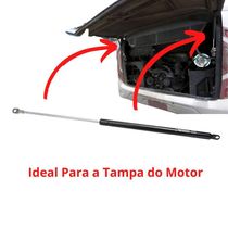Par Pistão Amortecedor Tampa Motor Bagageiro Caio Ônibus