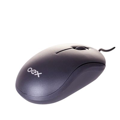 Mouse Óptico USB Oex MS103 Preto