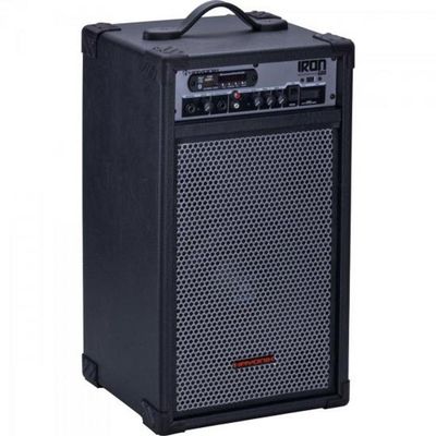 Caixa Multiuso 100W Bluetooth/Usb/Sd/Fm Iron600Preta Hayonik