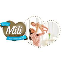 Fralda Descartável Mili Love & Care Tamanho P 2 Pacotes com 28 (Total 56  fraldas)