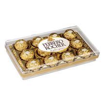Caixa de Bombom  Ferrero Rocher 150g Com 12 Unidades