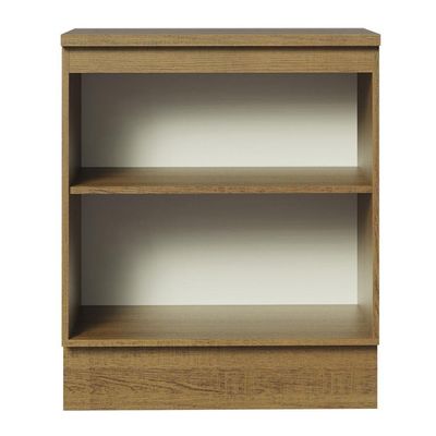 Balcão de Cozinha Agata 70cm 2 Portas Rustic Cinza