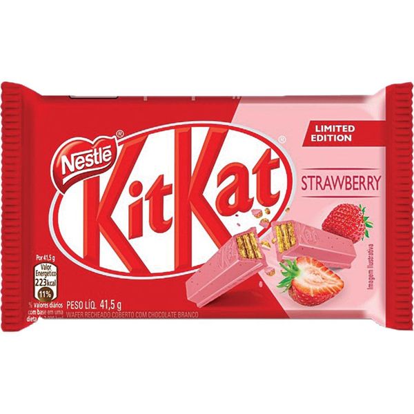 Barra de Chocolate Kit Kat Morango 41.5g