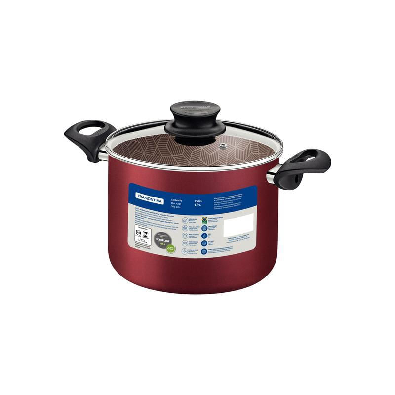 Caldeirão 16 cm Paris Vermelho Tramontina