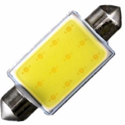 Lampada Torpedo Led COB 30mm super branco - unidade