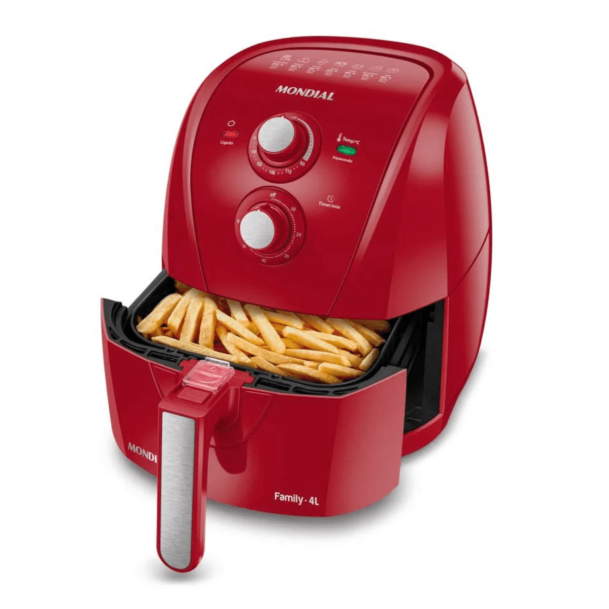 Air Fryer 4L 1500W Mondial AFN40FR Timer Antiader 220v