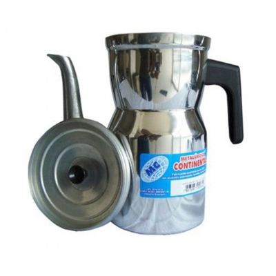 Cafeteira de  Alumínio Reforçado Continental (1 Litros)