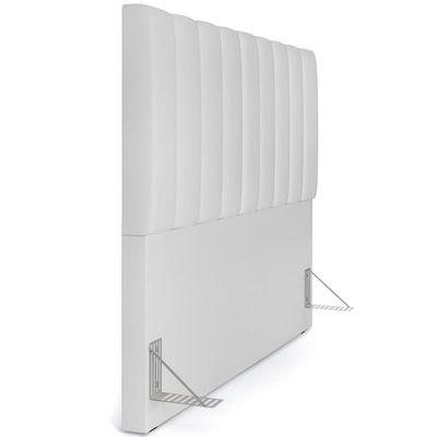 Cabeceira Cama Box Casal Queen 160 cm Dália W01 Facto Branco - Lyam Decor