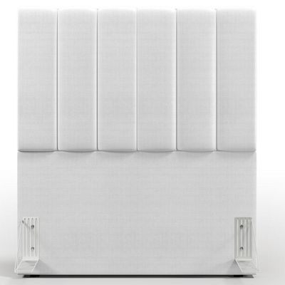 Cabeceira Cama Box Painel Solteiro 100 Cm Dália W01 Facto Cinza Metalizado - Lyam Decor