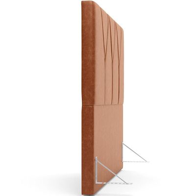 Cabeceira Cama Box Casal 140 cm Aurora W01 Couríssimo Camel - Lyam Decor