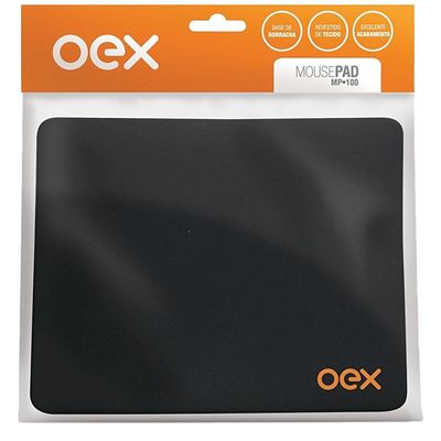 Mousepad EVA Oex MP100 Preto