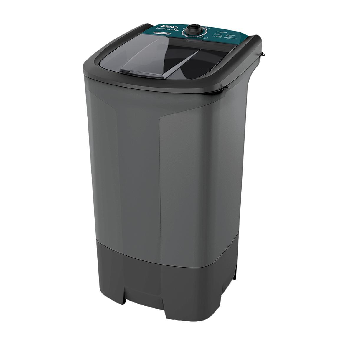 Lavadora de Roupa 10 Kg Cinza Lavete Eco Arno - 220v - Ml81