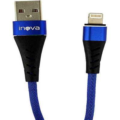 Cabo de dados LIGHTNING/USB 2.4A flexível NY - colors
