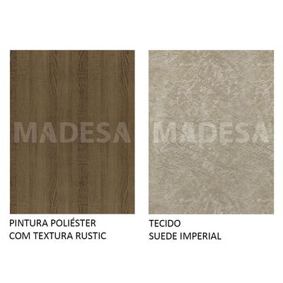 Sala de Jantar Lia Mesa Tampo de Madeira 2 Cadeiras Madesa