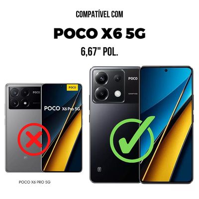 Capa para Xiaomi Poco X6 5G - Dinamic Cam Protection - Gshield