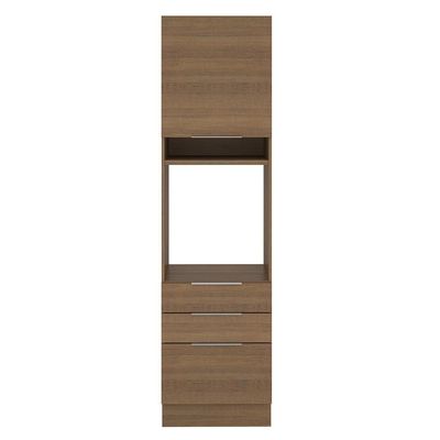 Torre Quente Stella 1 Porta 3 Gavetas Rustic Madesa