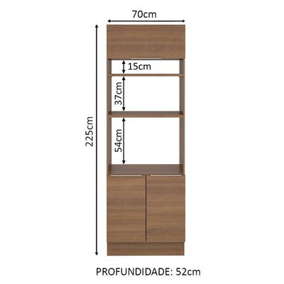 Torre Quente Stella 3 Portas Rustic Madesa